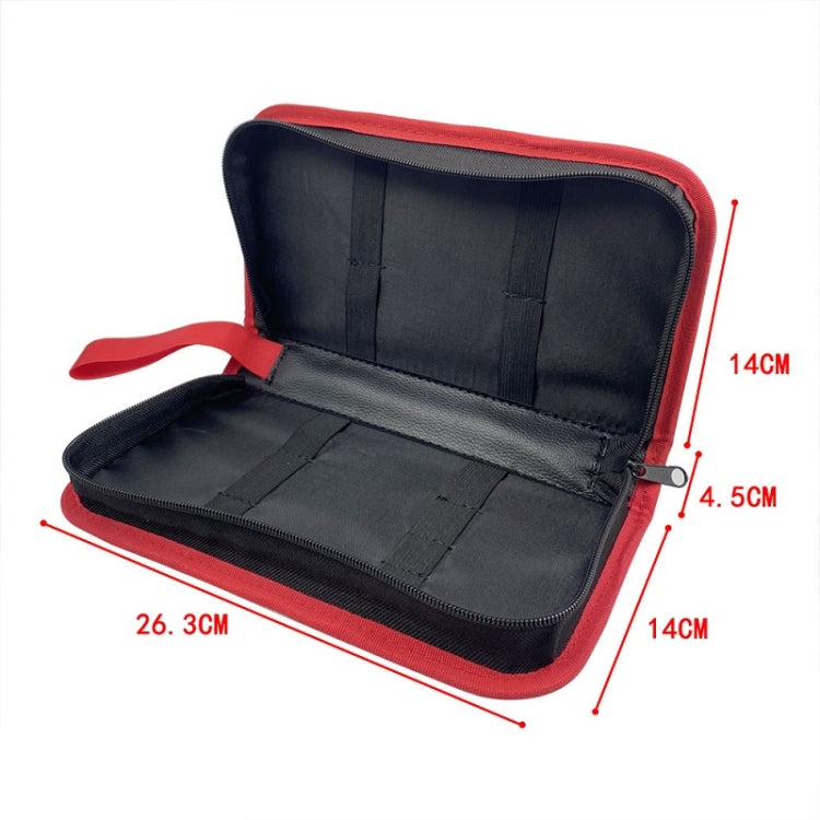 Household Electric Soldering Iron Welding Repair Tool Storage Leather Bag, Leather