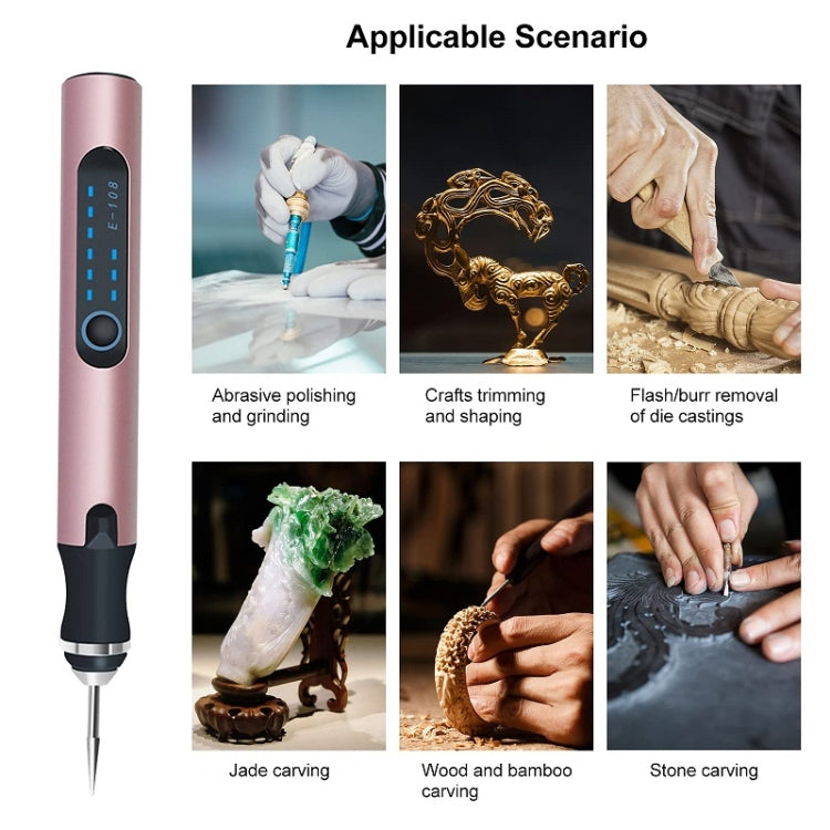 E108 38pcs/set Portable 2.35MM Chuck Mini Electric Drill Pen