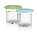 For Ninja NC299AMZ NC300 Ice Cream Storage Containers with Lids, 2 Cups, 4 Cups, 2 Cups+Spoon, 4 Cups+Spoon
