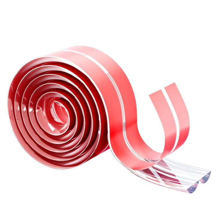 PVC Household Transparent Anti-collision Strip Furniture Soft Edge Protector, 1 cm x 1 m, 1 cm x 2 m, 1.5 cm x 1 m, 1.5 cm x 2 m, 2 cm x 1 m, 2 cm x 2 m