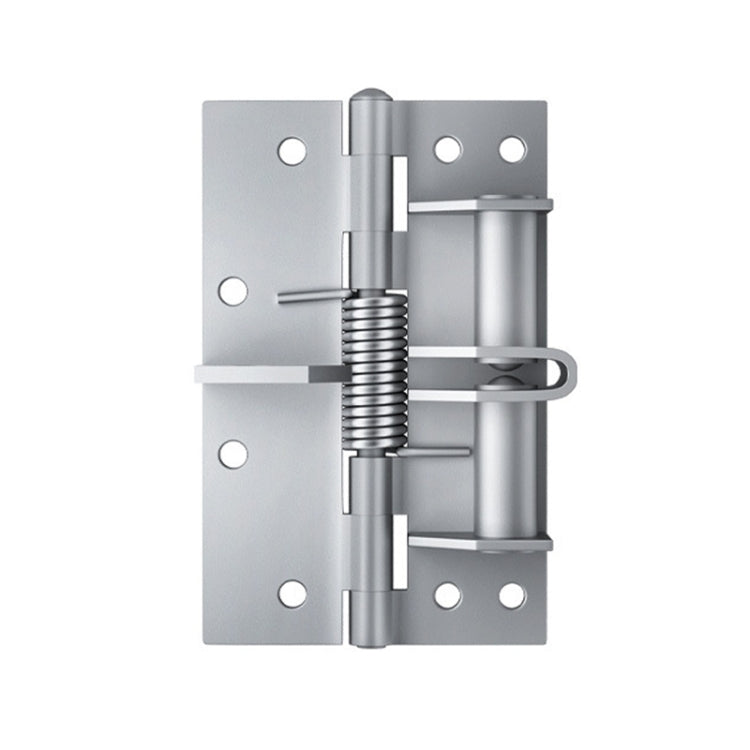 4 Inch Multifunctional Door Closer Automatic Door Closing Hinge, Color Steel Silver, Black, Color Steel Gold