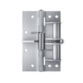 4 Inch Multifunctional Door Closer Automatic Door Closing Hinge, Color Steel Silver, Black, Color Steel Gold