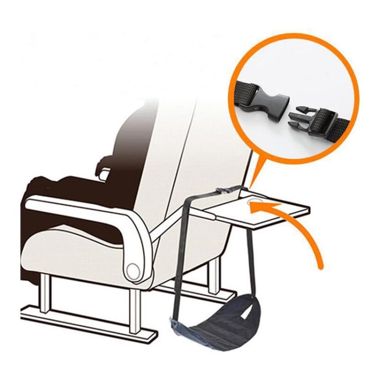 Travel Foot Rest Hammock Office Leisure Pedal, Sky Blue All-in-one, Black Split, Sky Blue Split, Blue Split, Rose Red Split, Black White Stripe All-in-one, Navy Blue All-in-one, Navy Blue Split