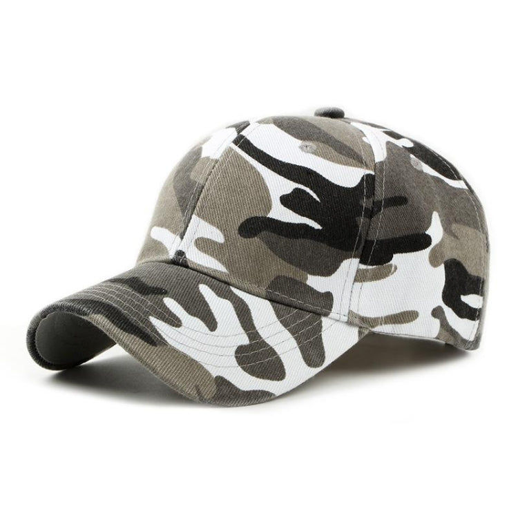 Outdoor Mountain Travel Camouflage Duck Tongue Cap, Camouflage Gray, Camouflage Brown, Camouflage Army Green