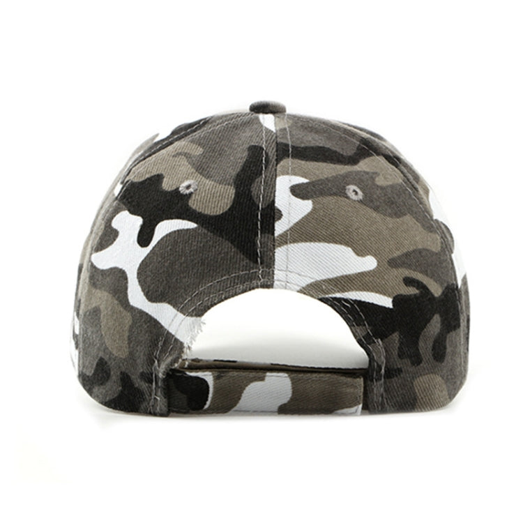 Outdoor Mountain Travel Camouflage Duck Tongue Cap, Camouflage Gray, Camouflage Brown, Camouflage Army Green
