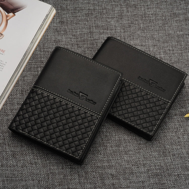 Men Short Wallet Business Coin Purse Card Holder Money Bag