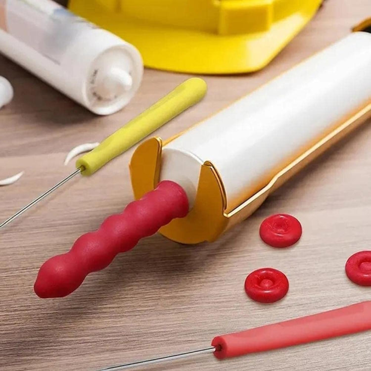 Glass Glue Nozzle Sealing Cap Leak-proof Sleeve Glass Glue Nozzle Protective Sleeve, 10pcs, 20pcs, 50pcs, 100pcs