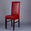 Household Elastic Siamese Chair Cover Waterproof PU Leather Hotel Seat Stool Sleeves