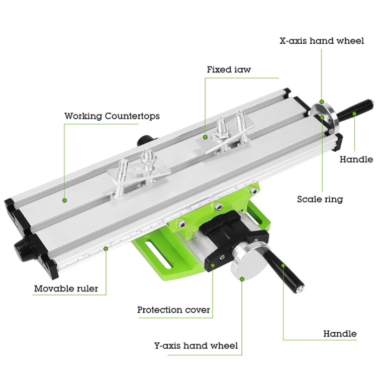 HILDA Multi-Function Micro Drilling And Milling Machine Cruciform Drilling Table