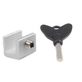 Child Safety Protection Screen Window Limiter Sliding Door Latch With Key, Ordinary Model+Straight Key, Ordinary Model+L Shaped Key, Wider Model+Straight Key, Wider Model+L Shaped Key