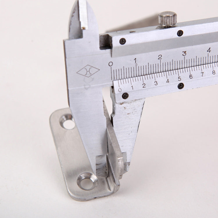 Stainless Steel Sliding Door Latch No Punch Latch Door Bolt Catch With Screw, Small Left Open, Small Right Open, Large Left Open, Large Right Open