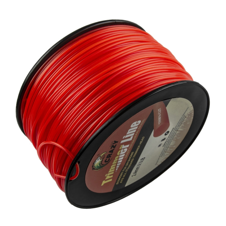 3LB Line Shaft Grass Rope Nylon Cutting Grass Rope, 2.4mm Round, 2.4mm Square, 2.7mm Round, 2.7mm Square, 3.0mm Round, 3.0mm Square