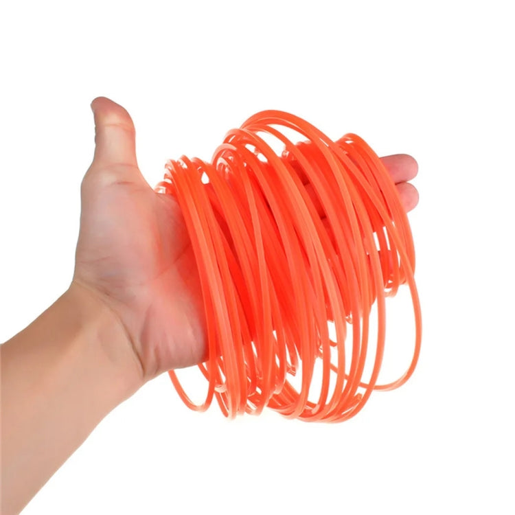 3LB Line Shaft Grass Rope Nylon Cutting Grass Rope, 2.4mm Round, 2.4mm Square, 2.7mm Round, 2.7mm Square, 3.0mm Round, 3.0mm Square