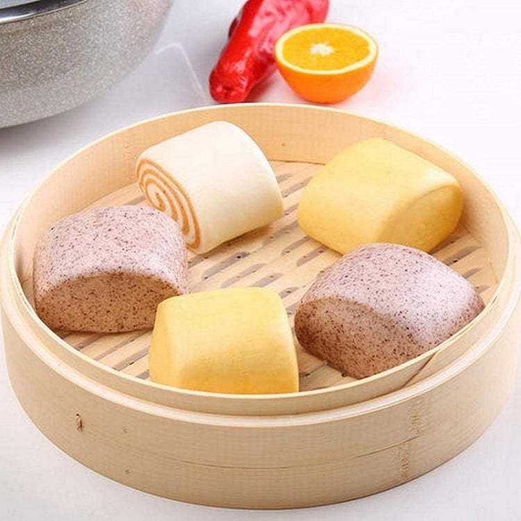 Bamboo Bun Steamer Food Veggie Steamer Basket, 21cm Cover, 21cm Cage, 27cm Cover, 27cm Cage