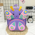 Children Schoolbag Shoulder Bag Girls Cute Cartoon Butterfly Backpack