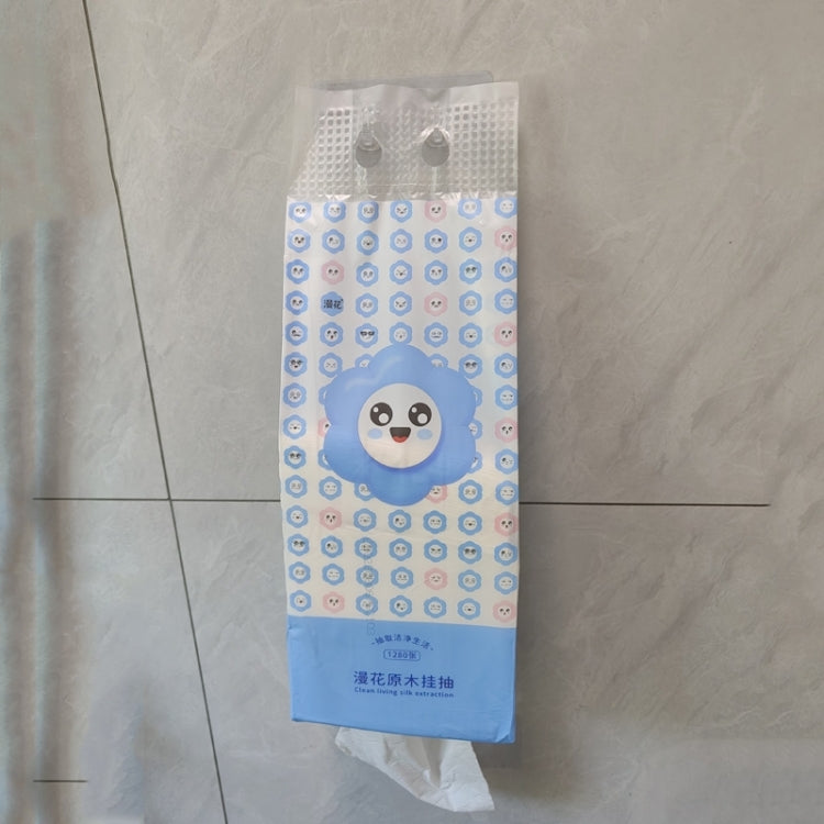 30pcs /Pack Double Hook for Paper Towels Plastic Traceless Sticky Hook
