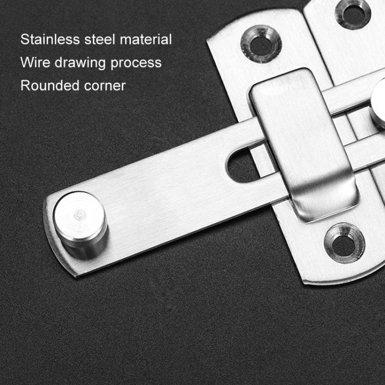 Barn Door Lock Hook Stainless Steel Door Buckle Insertion, Small 201 Stainless Steel, Medium 201 Stainless Steel, Extra Large 201 Stainless Steel, Small 304 Stainless Steel, Middle 304 Stainless Steel, Extra Large 304 Stainless Steel                   ...