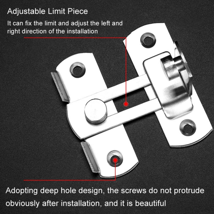 Barn Door Lock Hook Stainless Steel Door Buckle Insertion, Small 201 Stainless Steel, Medium 201 Stainless Steel, Extra Large 201 Stainless Steel, Small 304 Stainless Steel, Middle 304 Stainless Steel, Extra Large 304 Stainless Steel                   ...