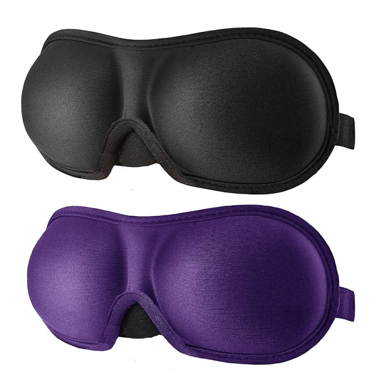 3D Adjustable Silicone Anti-slip Sleep Eye Mask Three-dimensional Memory Foam Eye Protection Mask
