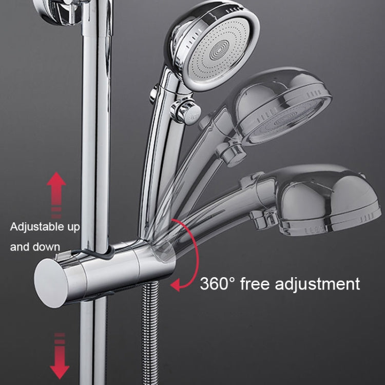 Straight-Buckle Adjustable Shower Bracket Shower Rod Lift Base Shower Head Rack