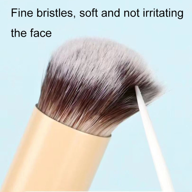 Wet and Dry Dual-use Portable Concealer Brush Multifunctional Beauty Tool, 3pcs /Set, Mushroom Style, Diagonal Style