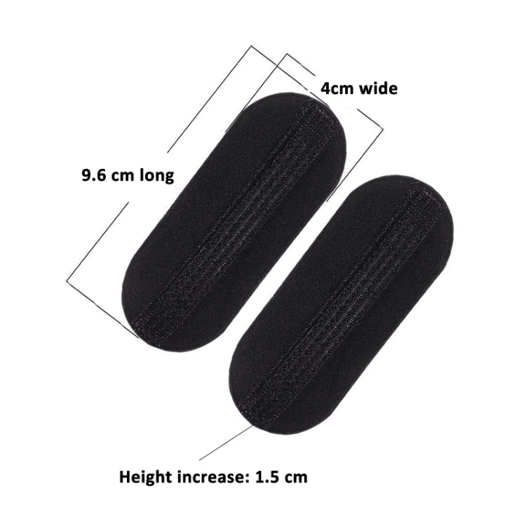 2pcs /Pack Sponge BB Clip Hairpins For Hair Root Height Fluffy Hair Increase Pad