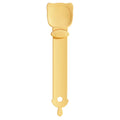 Cat Feeder Cat Strip Squeezer Pet Snack Minced Meat Feeding Spoon, Orange, Green, Beige