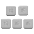 5pcs Doorknob Silent Anti-Collision Pad Living Room Bedroom Door Closing Cushion Silicone Protective Pad