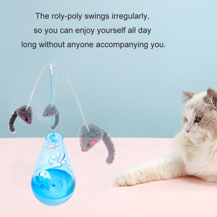 Cat Toy Ball Cat Stick Self-stimulation Boredom Relief Food Leakage Tumbler
