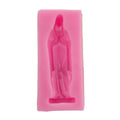 Virgin Mary Fondant Silicone Cake Molds DIY Chocolate Clay Mold Pastry Baking Tool