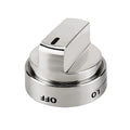 Oven Stove Knob Assembly For AEZ73453509/AEZ72909008, 1pcs 6.3mm D Shape