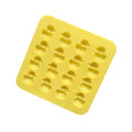 Cute Yellow Duck Silicone Chocolate Mould Fire Lacquer Wax Mold, Yellow Duck