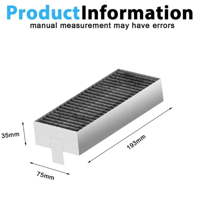 For Siemens HZ9VRCRO Bosch HEZ9VRUDO 17004796 Range Hood Filter Replacement Parts, 7.6 x 2.95 Inch