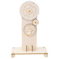 Gear Triple Action Physics Experiment Variable Speed Transmission Material Kit Kids Puzzle Toy, Gear Triple Action