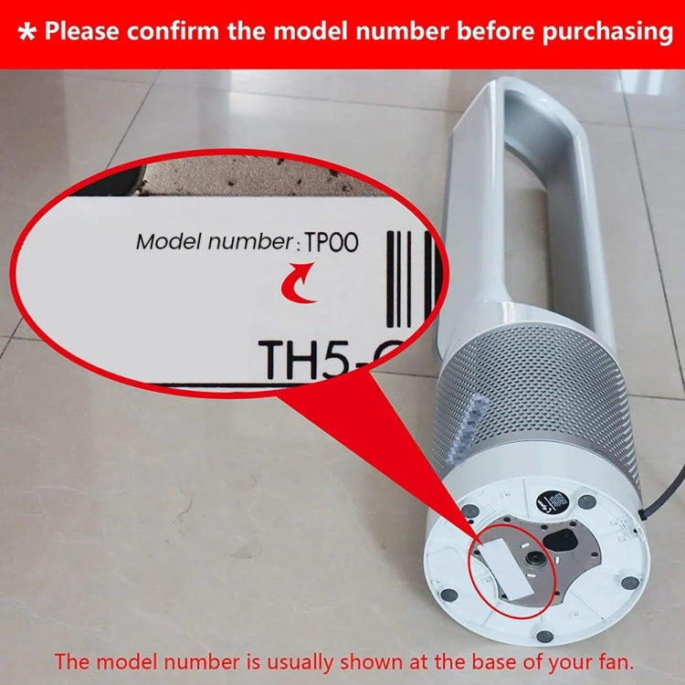 For Dyson HP00 HP01 Air Purifier Bladeless Fan Remote Control, HP00 HP01 Style 1, HP00 HP01 Style 11, HP00 HP01 Style 14