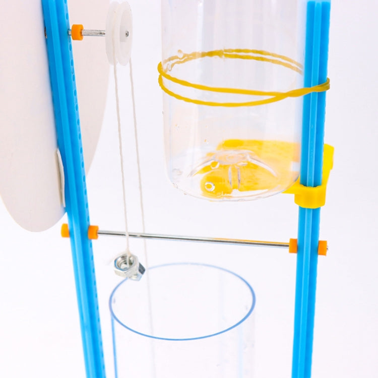 Children DIY Water Drops Clock Pupils Science Experiment Teaching Aids Physics Science Puzzle Toys, Water Drops Clock