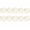 Metal Special-shaped Paper Clips File Classification And Storage Paper Clips, 10pcs /Box Sakura