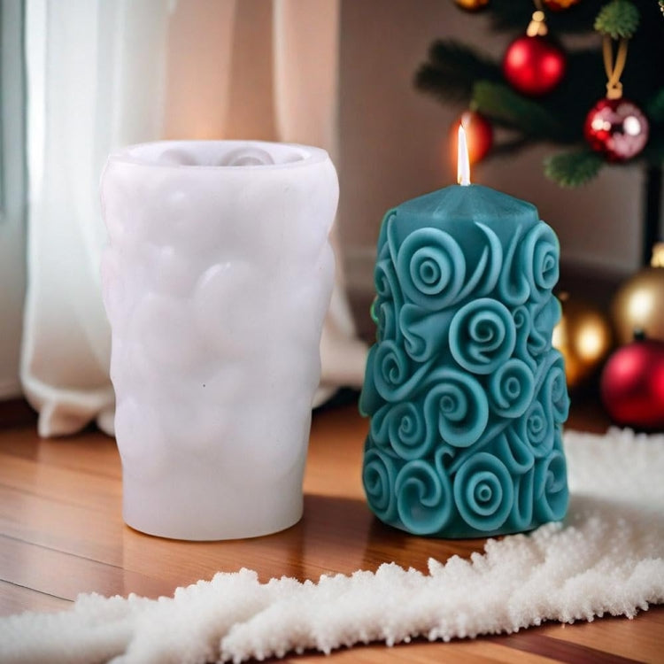 Christmas Tree Aromatherapy Candle Ornaments DIY Silicone Mold, C1 ZL-268-1, C1 ZL-268-2, C1 ZL-268-3, D1  ZL-269-1, D2  ZL-269-2, D3  ZL-269-3, D4  ZL-269-4