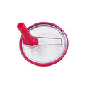 For Stanley 40oz Adventure Quencher Transparent Straw Lid Replacement Parts, Rose Red, 4pcs /Set White