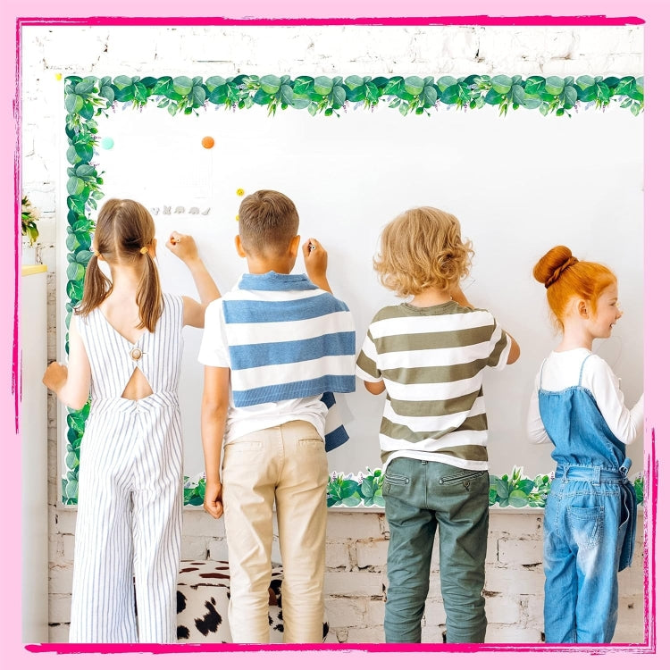 7.5cm Blackboard Bulletin Board Border Decoration Handmade Stickers, T205, T206, T209, T210, T215