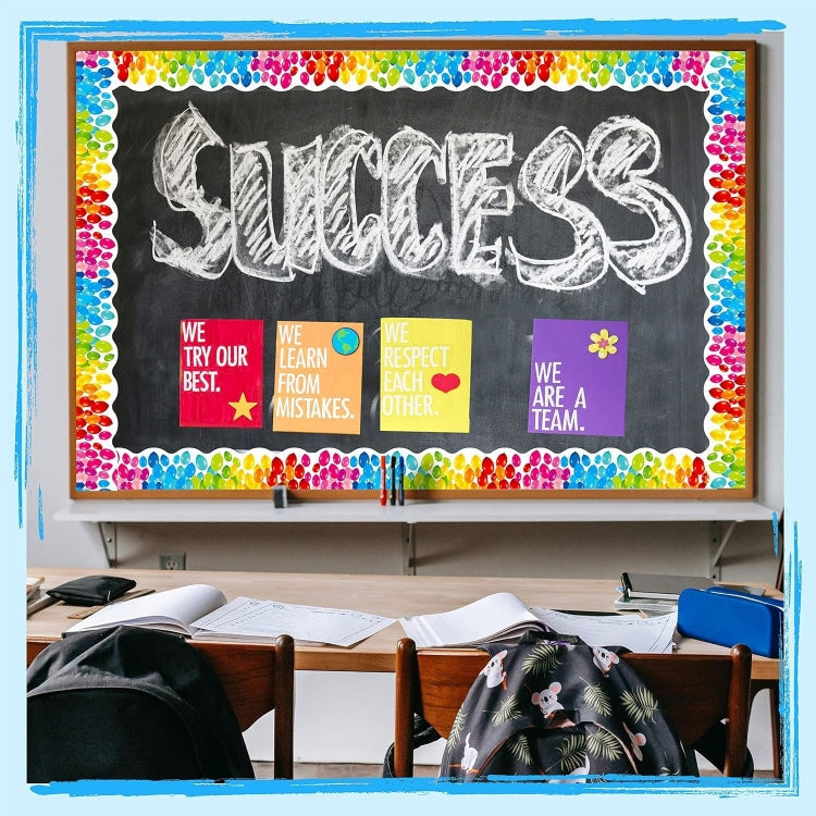 7.5cm Blackboard Bulletin Board Border Decoration Handmade Stickers, T205, T206, T209, T210, T215