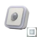 Home LED Human Auto Sensor Night Light Plug-In Wiring-Free Staircase Corridor Aisle Light, US Plug, 3W