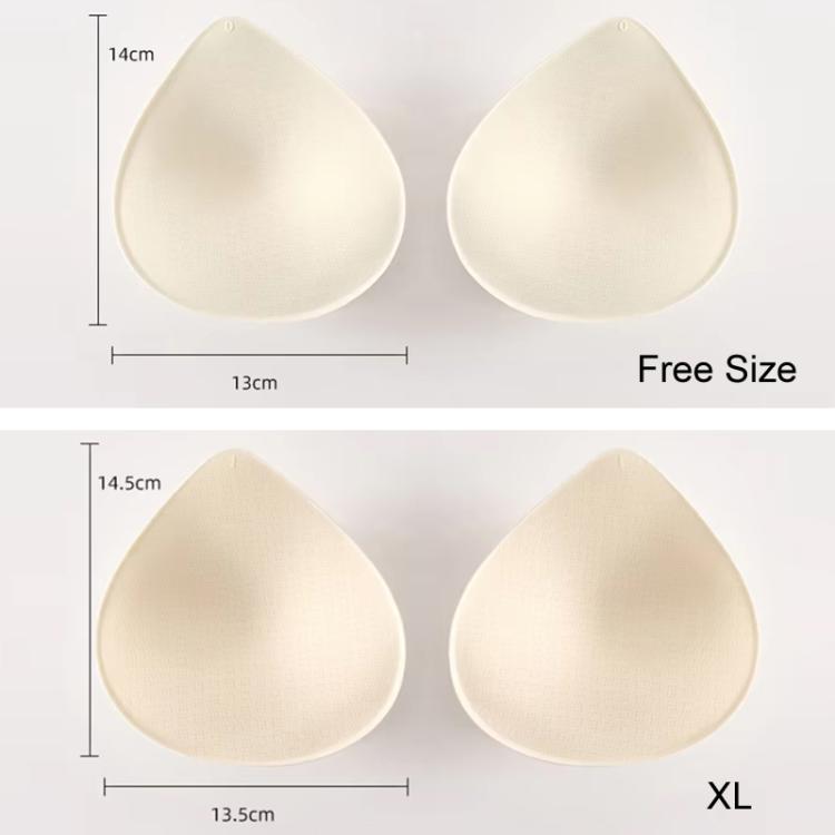 Thickened Bra Pad Sports Vest Breathable Sweat-absorbent Sponge Insert, 2cm, 4cm, 6cm