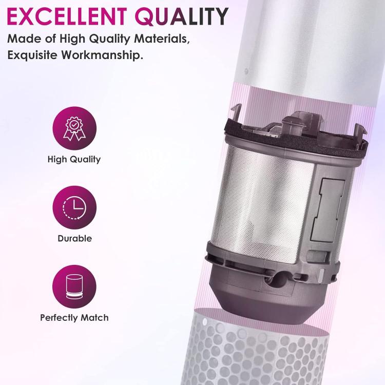 For Dyson Airwrap HS01 HS05 Hair Styler Inner Filter Repair Parts, Inner Filter+Clean Brush