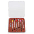 0.8-1.8mm Flat Type Screwdriver Watch Repairing Driver Tool, 6pcs / Set