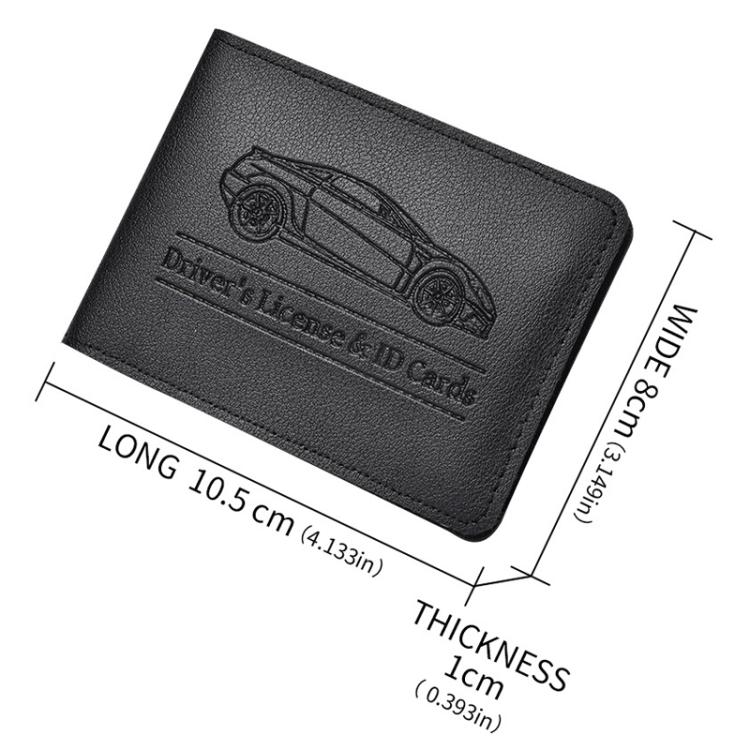 Multi-card Driver License Card Holder Women Driving License Leather Protective Case ID Credit Card Bag, 2 Card Slot, 4 Card Slot, 6 Card Slot, 8 Card Slot, 10 Card Slot