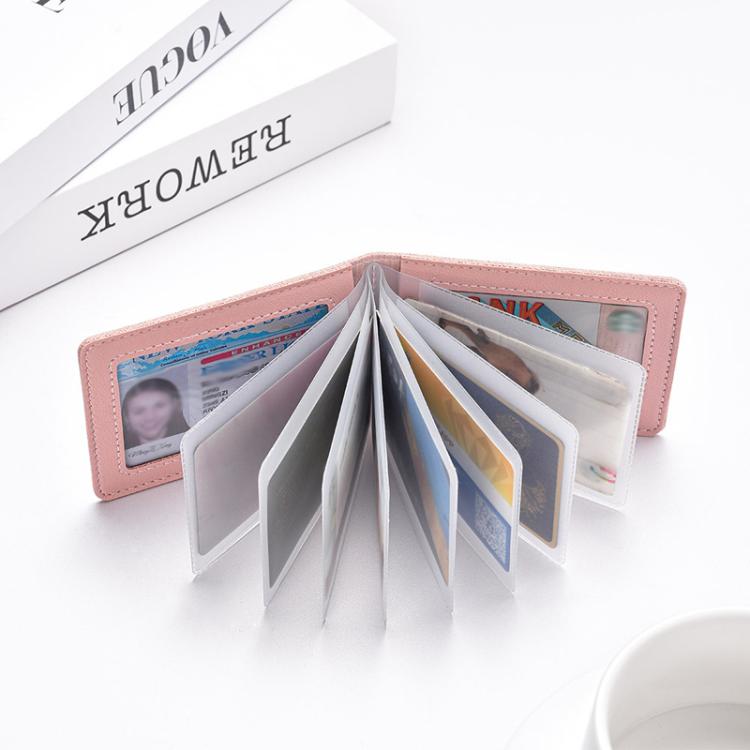 Multi-card Driver License Card Holder Women Driving License Leather Protective Case ID Credit Card Bag, 2 Card Slot, 4 Card Slot, 6 Card Slot, 8 Card Slot, 10 Card Slot