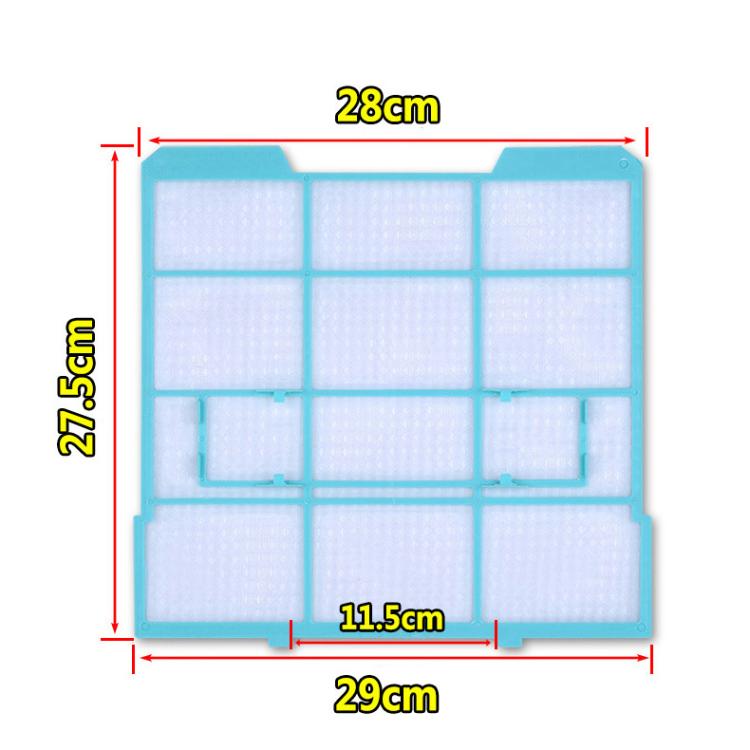 Filter Mesh For Midea Air Conditioner Replacement 1/1.5/2 HP Wall-Mounted Indoor Units, 29x27.5cm, 34.5x27.5cm, 32x27.5cm, 25.3x28cm, 30x29cm, 29.7x28cm, 37.7x29.4cm, 37.5x33cm, 28.2x26.5cm, 30.2x28cm, 35.9x43.7cm, 32.5x32cm, 30x32cm, 27x26.5cm, 28.5x2...