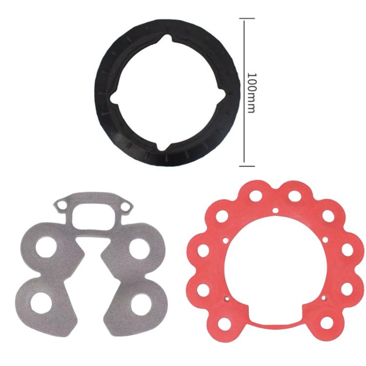 For Dyson V10/V11 Vacuum Cleaner Accessories, Cyclone Seal Ring, Cyclone Sound Isolation Cotton Red, Cyclone Sound Isolation Cotton Gray