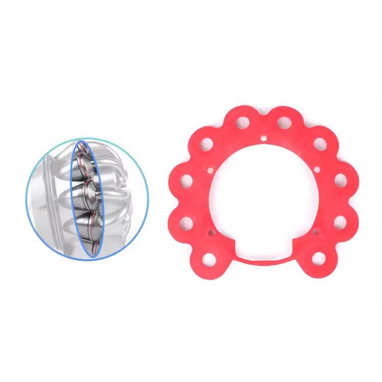 For Dyson V10/V11 Vacuum Cleaner Accessories, Cyclone Seal Ring, Cyclone Sound Isolation Cotton Red, Cyclone Sound Isolation Cotton Gray
